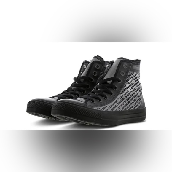 Converse Chuck Taylor All Star High Top Translucent Sneakers in Black W Size 8 - Picture 4 of 14